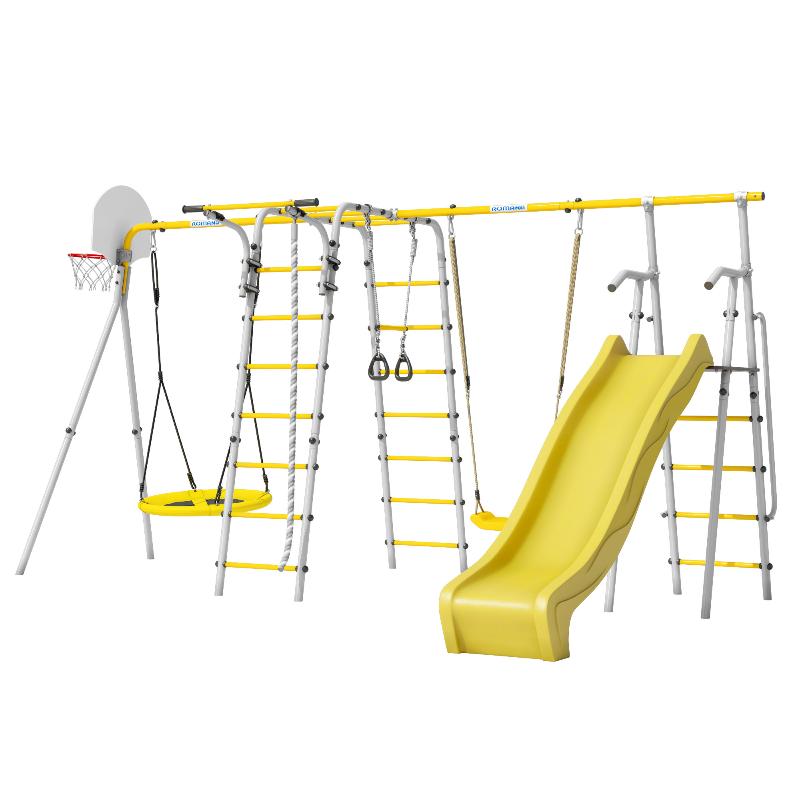 Детский спортивный комплекс для Дачи Веселая лужайка-2 PRO с горкой 1200 мм (Комплект №13) в Ставрополе ВИНКО