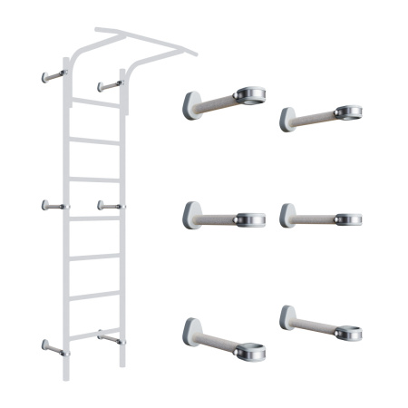 Dop11 Кронштейны настенные комплект из 6 штук ROMANA