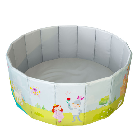 Игрушка Детский сухой бассейн TM Romana Мир приключений Принцессы складной