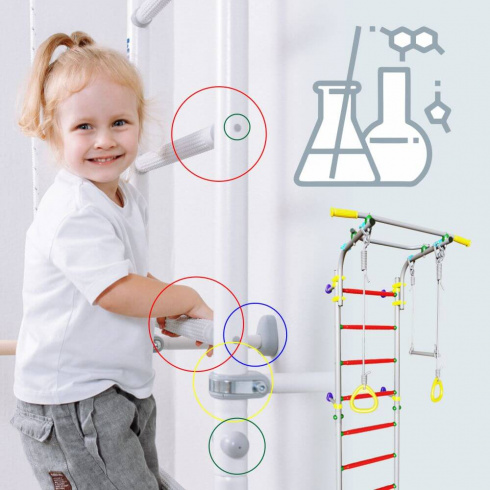 Установка шведских стенок в Ставрополе фото от компании ВИНКО. Интернет-магазин➥i-fun.ru