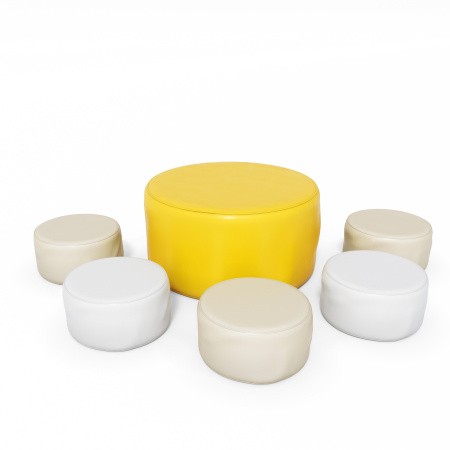 Набор мягкой мебели для детского сада Romana "6 элементов"