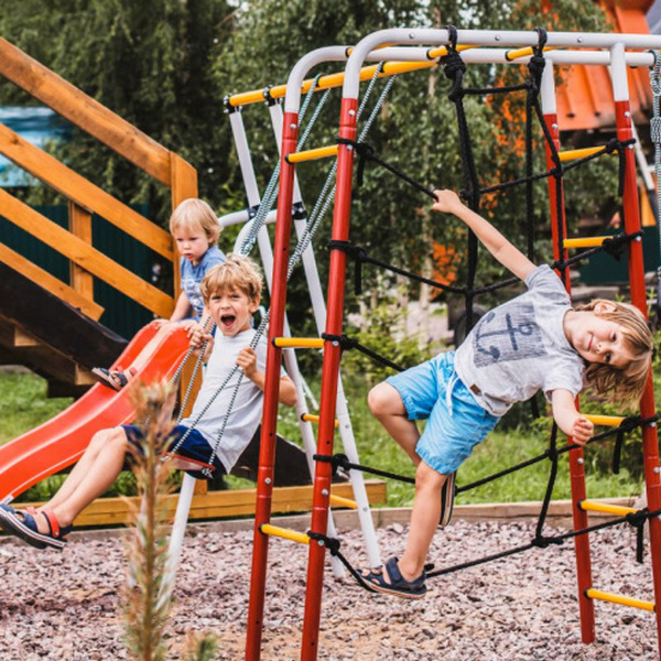 Оборудование для детского сада: как обустроить спортивно-игровую площадку для дошкольников в Ставрополе фото от компании ВИНКО. Интернет-магазин➥i-fun.ru