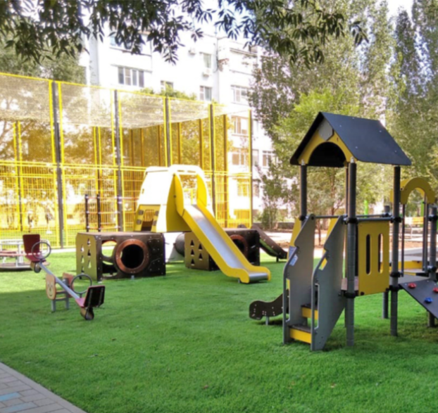 Двор без машин: концепция и планирование территории в Ставрополе фото от компании ВИНКО. Интернет-магазин➥i-fun.ru