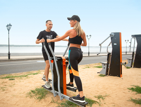 Уличные тренажеры. Как правильно заниматься в Ставрополе фото от компании ВИНКО. Интернет-магазин➥i-fun.ru