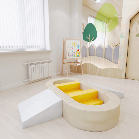 Мягкий игровой комплекс Romana «Самолет»