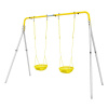 Каркас для качелей ROMANA (Цвет серый/желтый | Качели Детские 2шт)
