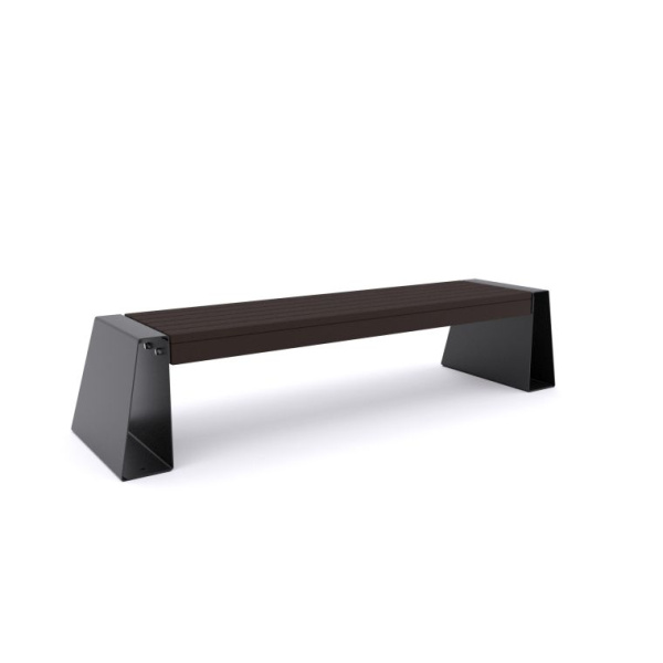 Скамья "Гранит" без спинки 18 (пластик)