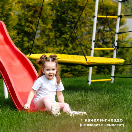 Детский спортивный комплекс для дачи ROMANA Богатырь Плюс 2 в Ставрополе ВИНКО