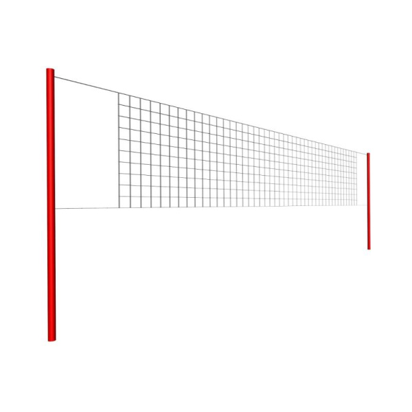 Волейбольная сетка со стойками и стаканами Романа 204.23.00