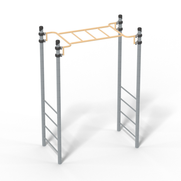 Спортивное оборудование Романа 204.05.00 (бежевый/серый) (бетонирование)