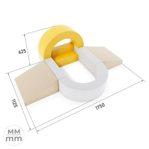 Мягкий игровой комплекс Romana «Лодка»