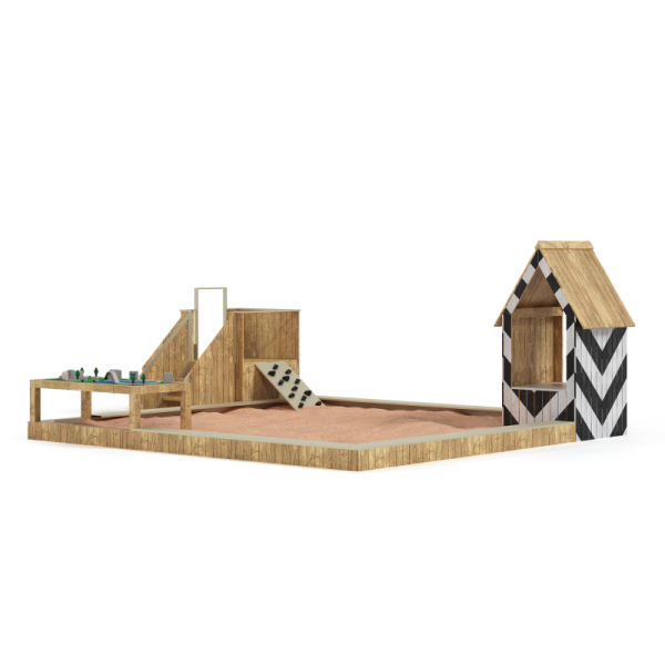 Песочница-2 для МГН с песочными столами