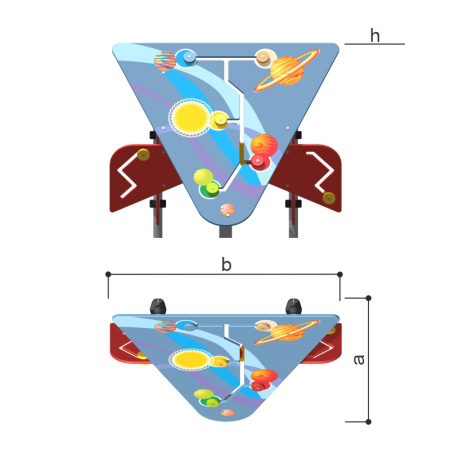 Бизиборд Romana 057.52.00 в Ставрополе ВИНКО