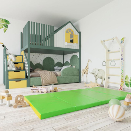 Мат (мягкий щит) Romana 2000*1000*60, в 4 сложения