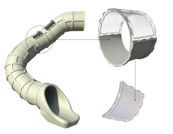 Прямой участок горки Romana 11.003