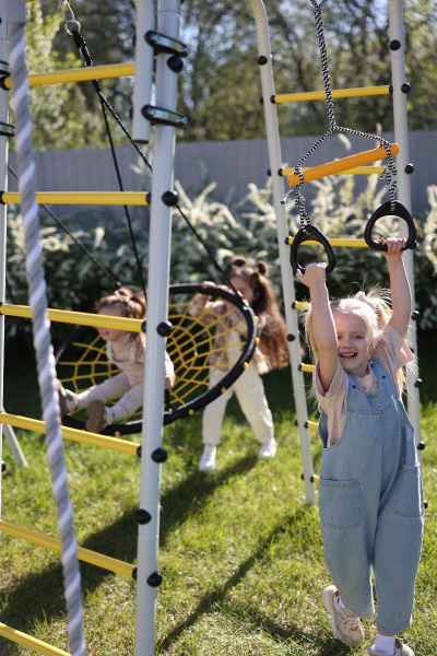 Детский спортивный комплекс для дачи ROMANA Веселая лужайка - 2