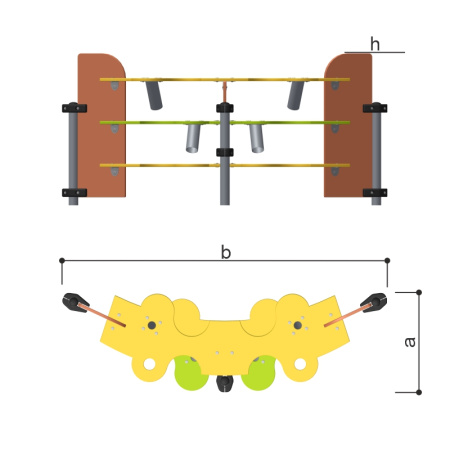 Бизиборд Romana 057.69.00 в Ставрополе ВИНКО