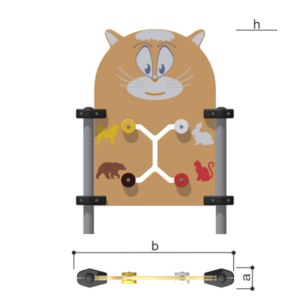 Бизиборд Romana 057.40.00 в Ставрополе ВИНКО