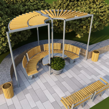 Скамья Меридиан 4 в Ставрополе ВИНКО