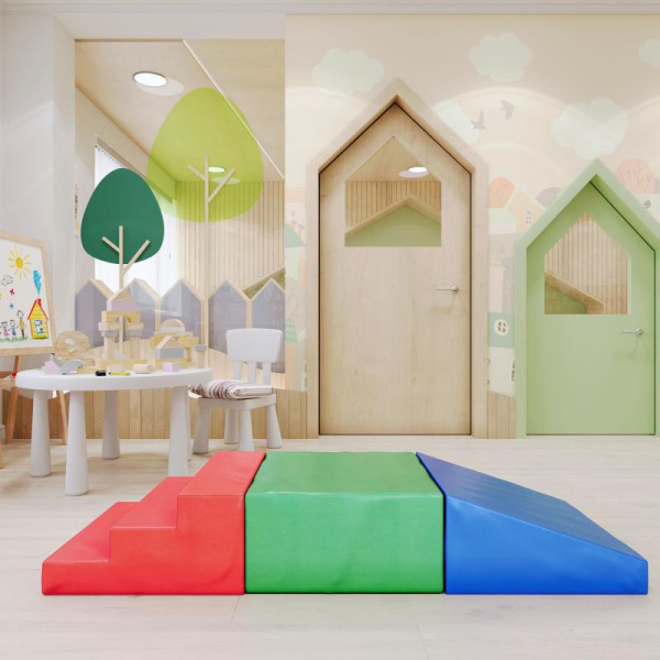 Мягкий спортивный модуль Romana «Лесенка»