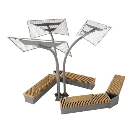 Скамьи под навесом ELMAF 314823