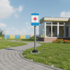 Дорожный знак Romana 057.96.00-02 в Ставрополе ВИНКО