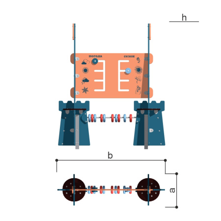 Бизиборд Романа 115.69.00 в Ставрополе ВИНКО