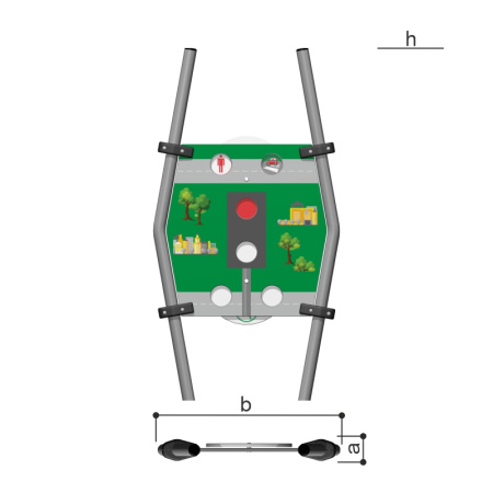 Бизиборд Romana 057.68.00 в Ставрополе ВИНКО